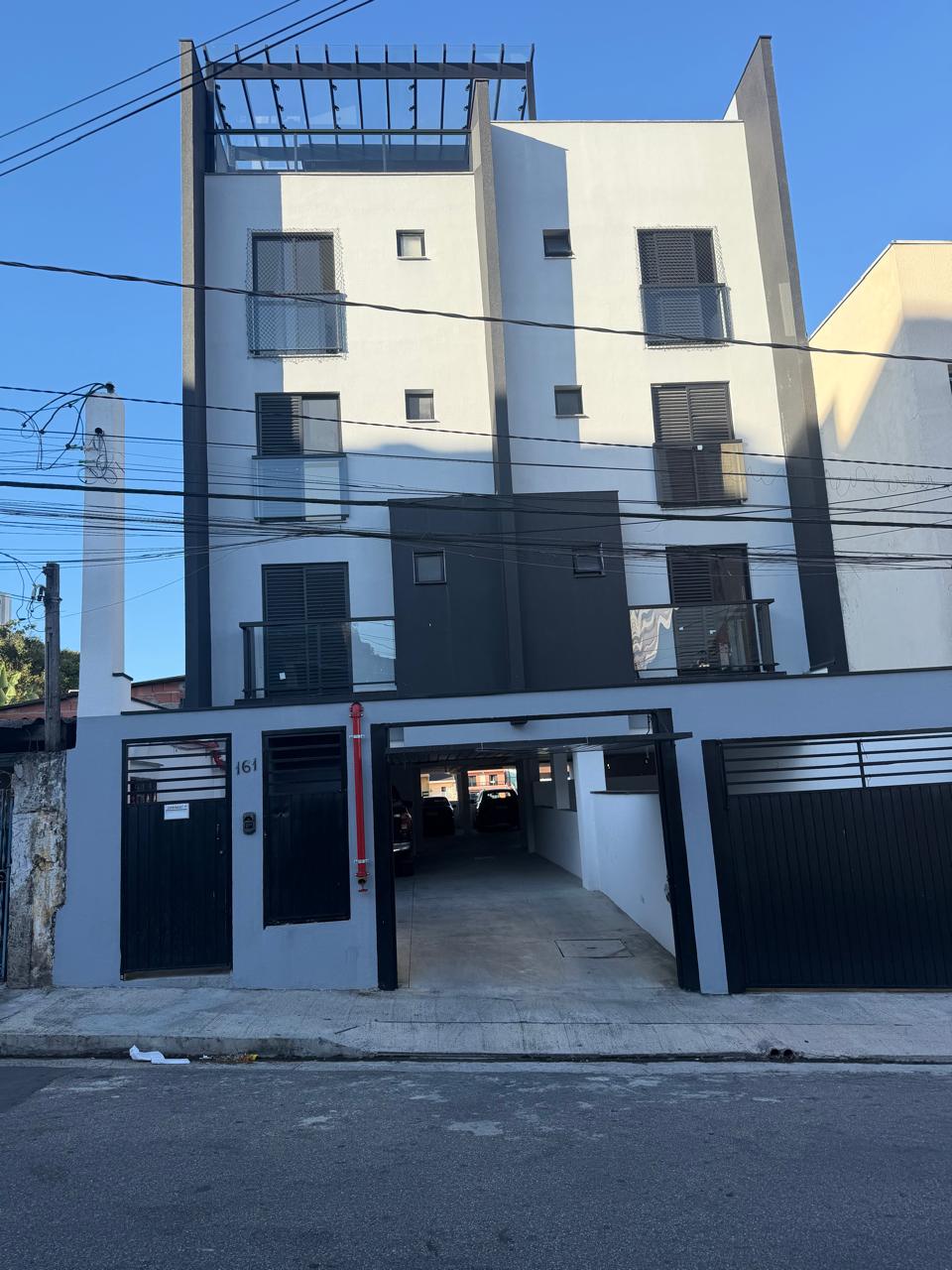 Fachada da obra concluída na R. Marcílio Germano, 161 — Vila Nossa Sra. das Vitórias